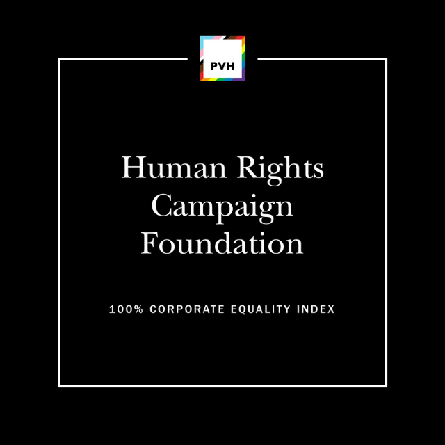 Pvh Receives 100 On Human Rights Campaigns 2021 Corporate Equality Index 1001